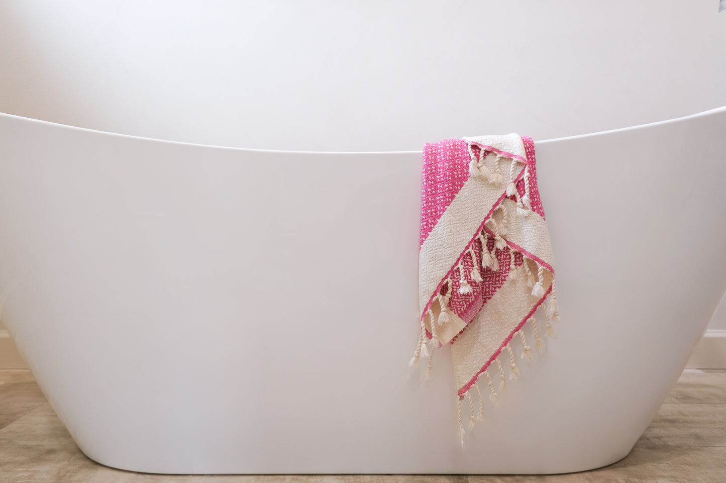 Hand Towel: Butterfly Pattern