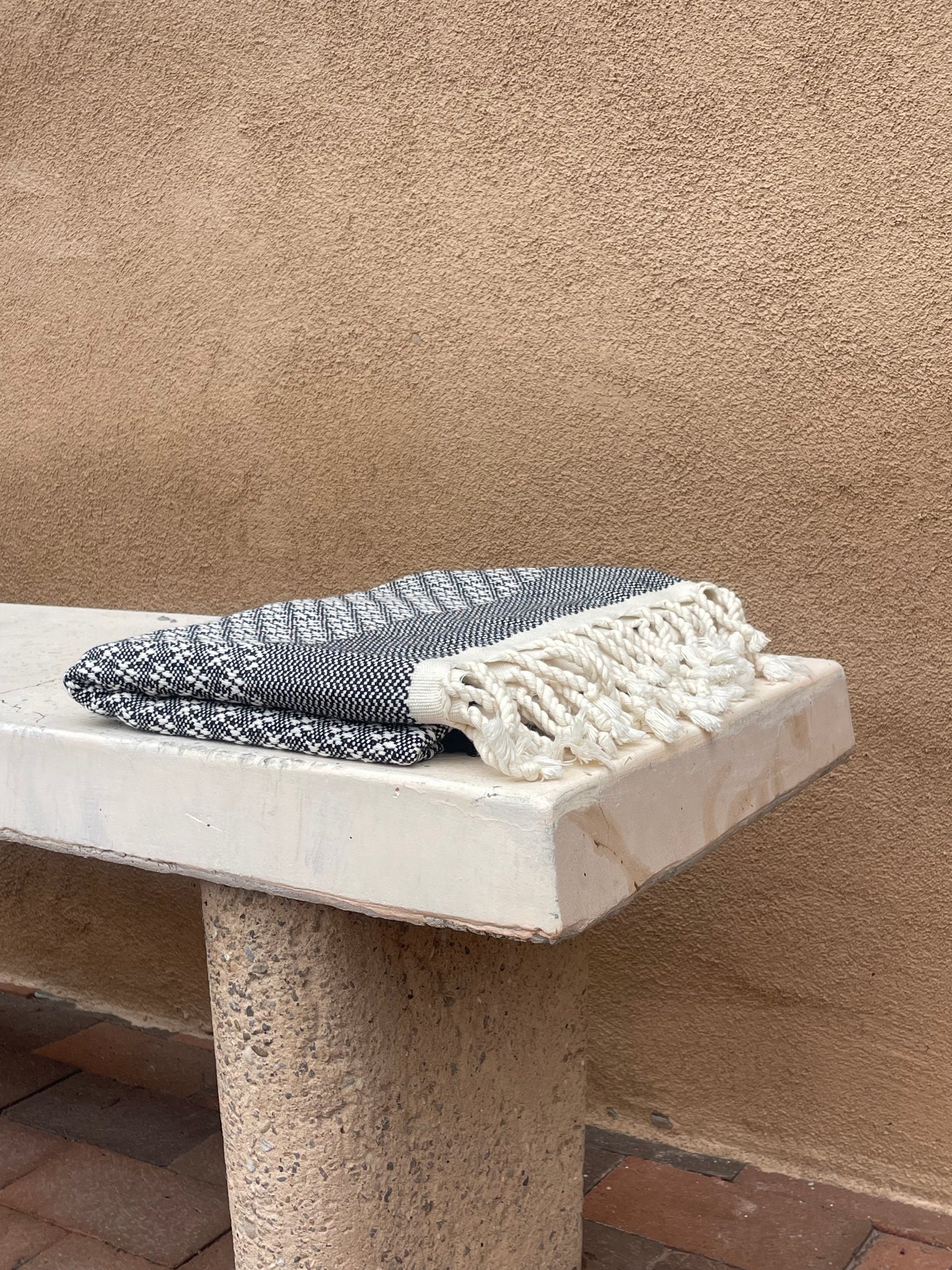 Turkish Towel (Flat Weave): Crystal Pattern