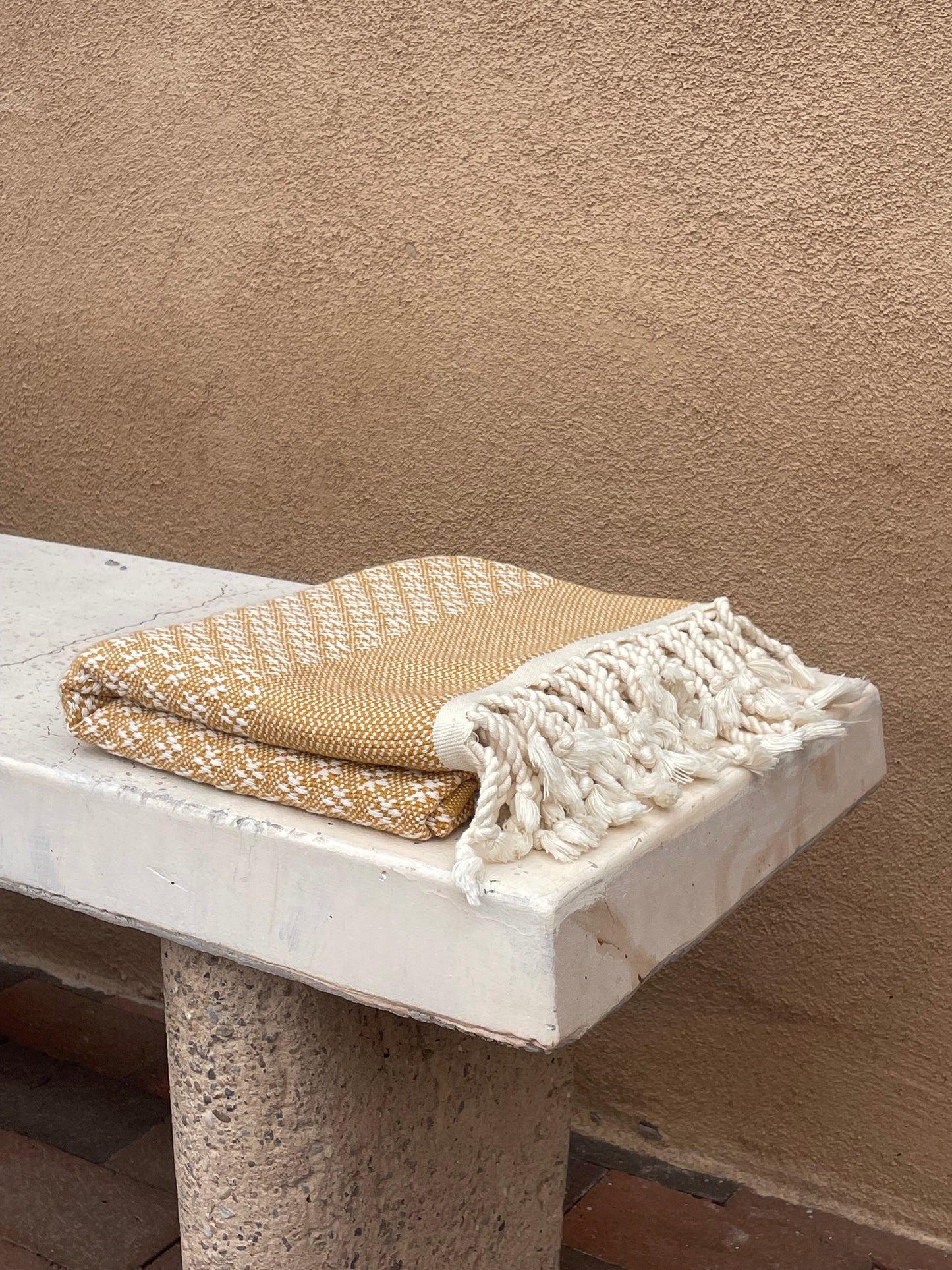 Turkish Towel (Flat Weave): Crystal Pattern