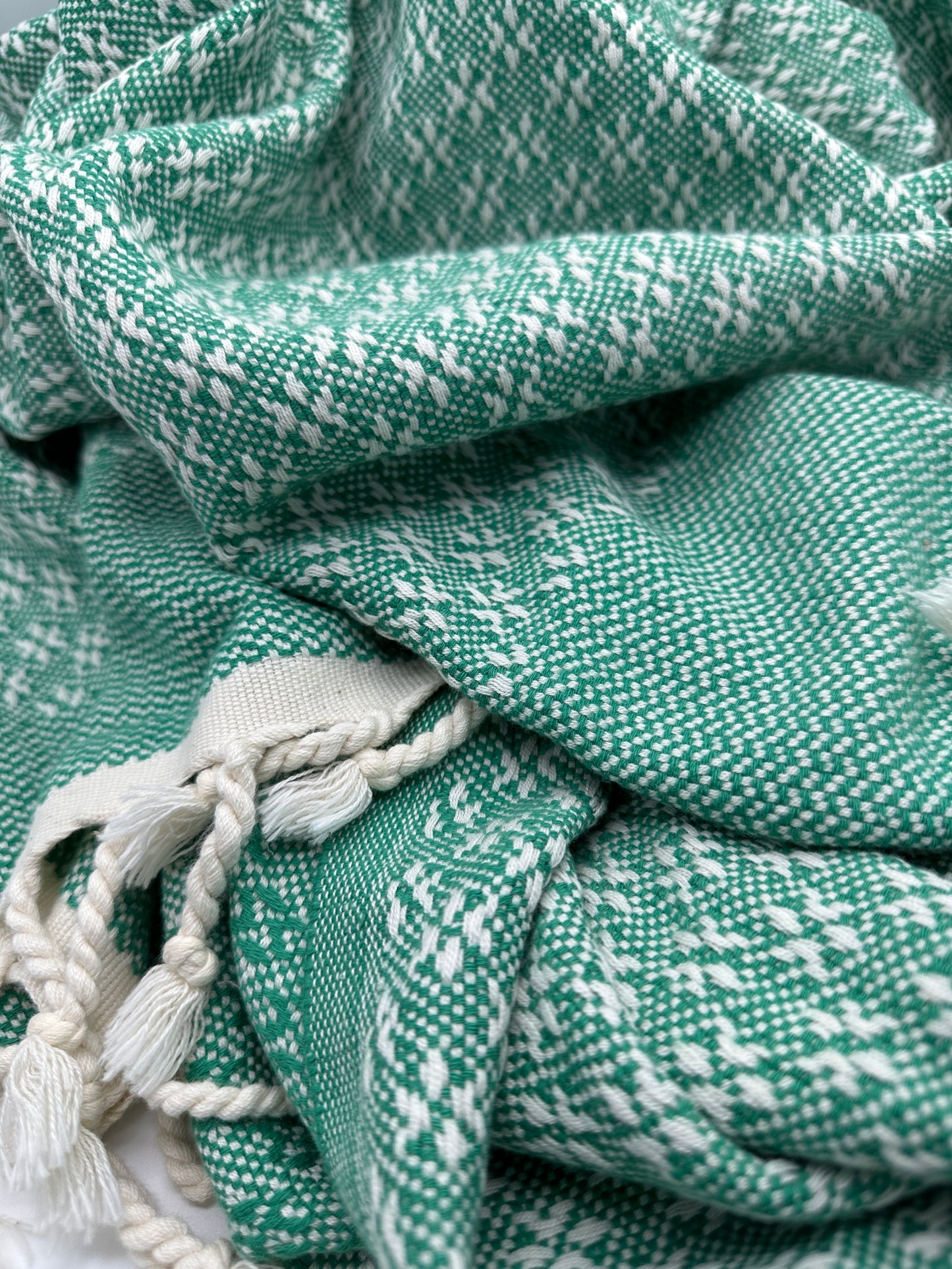 Turkish Towel (Flat Weave): Crystal Pattern