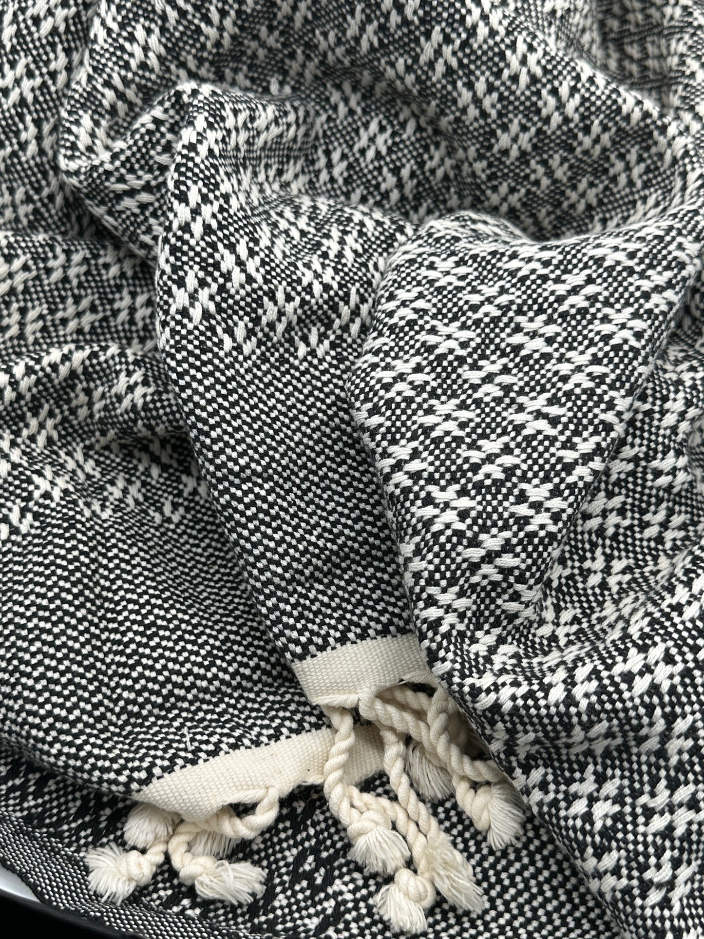 Turkish Towel (Flat Weave): Crystal Pattern