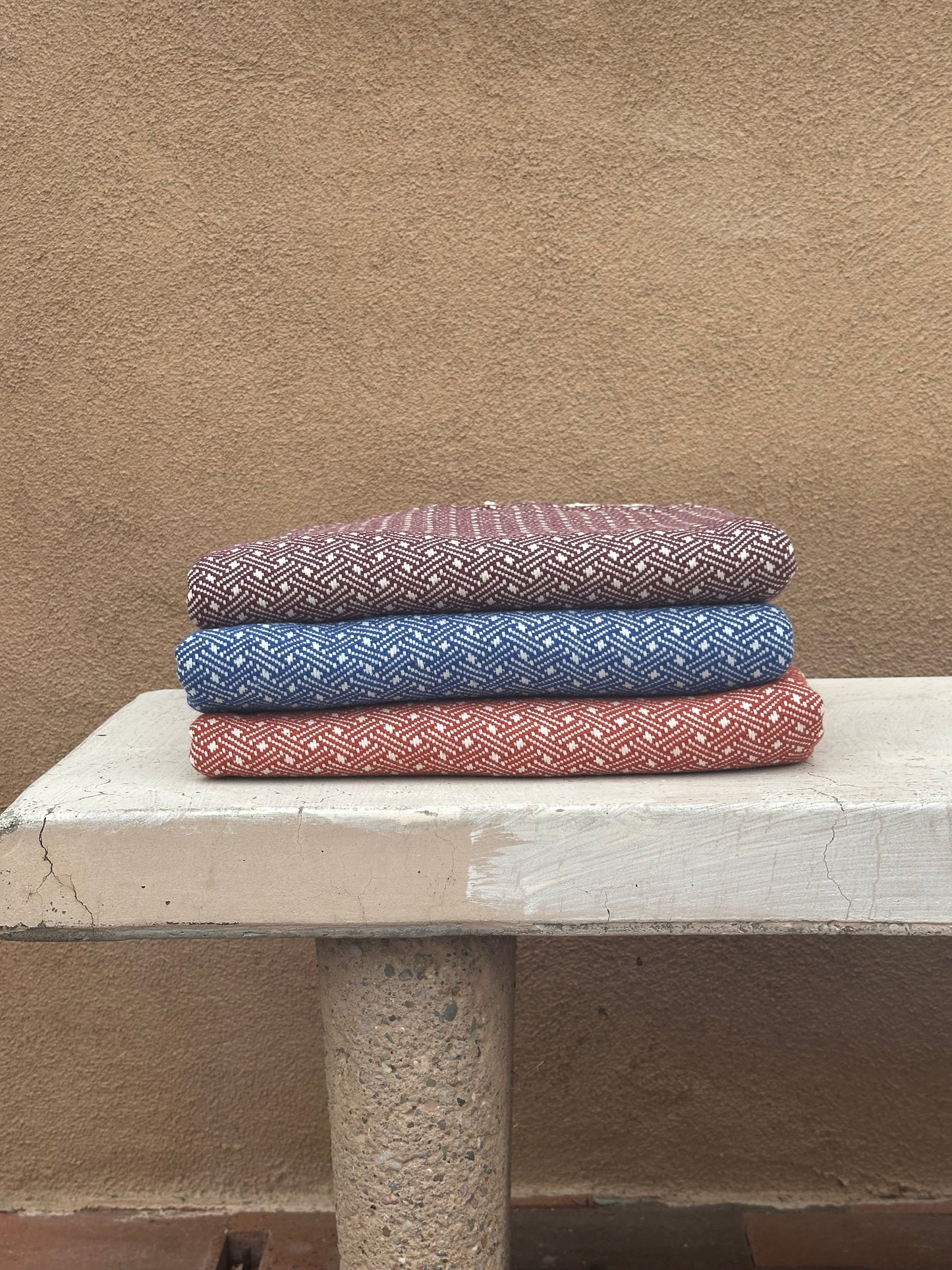 Flat Weave Turkish Towel - Hisar Pattern