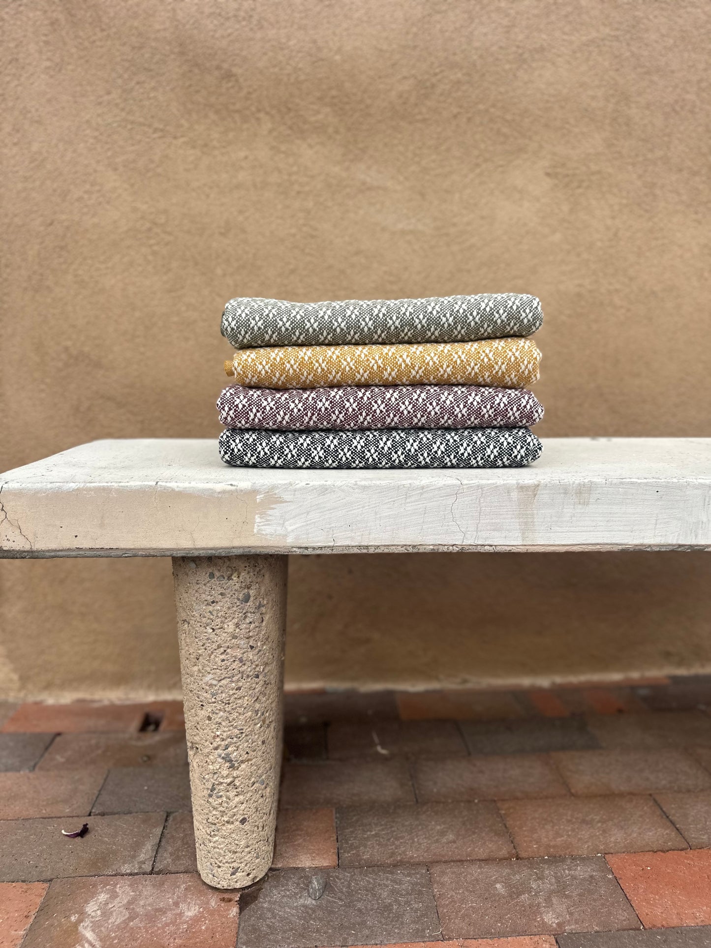 Turkish Towel (Flat Weave): Crystal Pattern