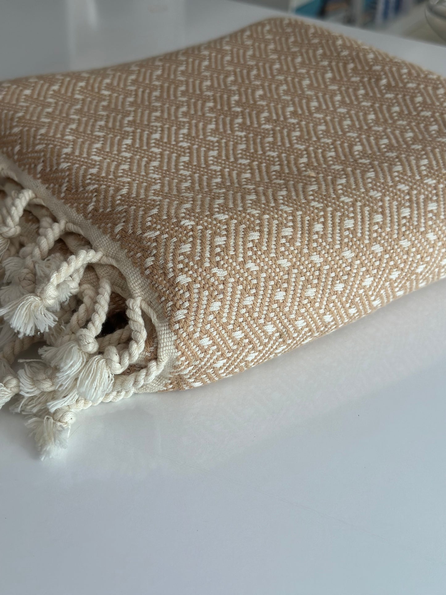 Flat Weave Turkish Towel - Hisar Pattern