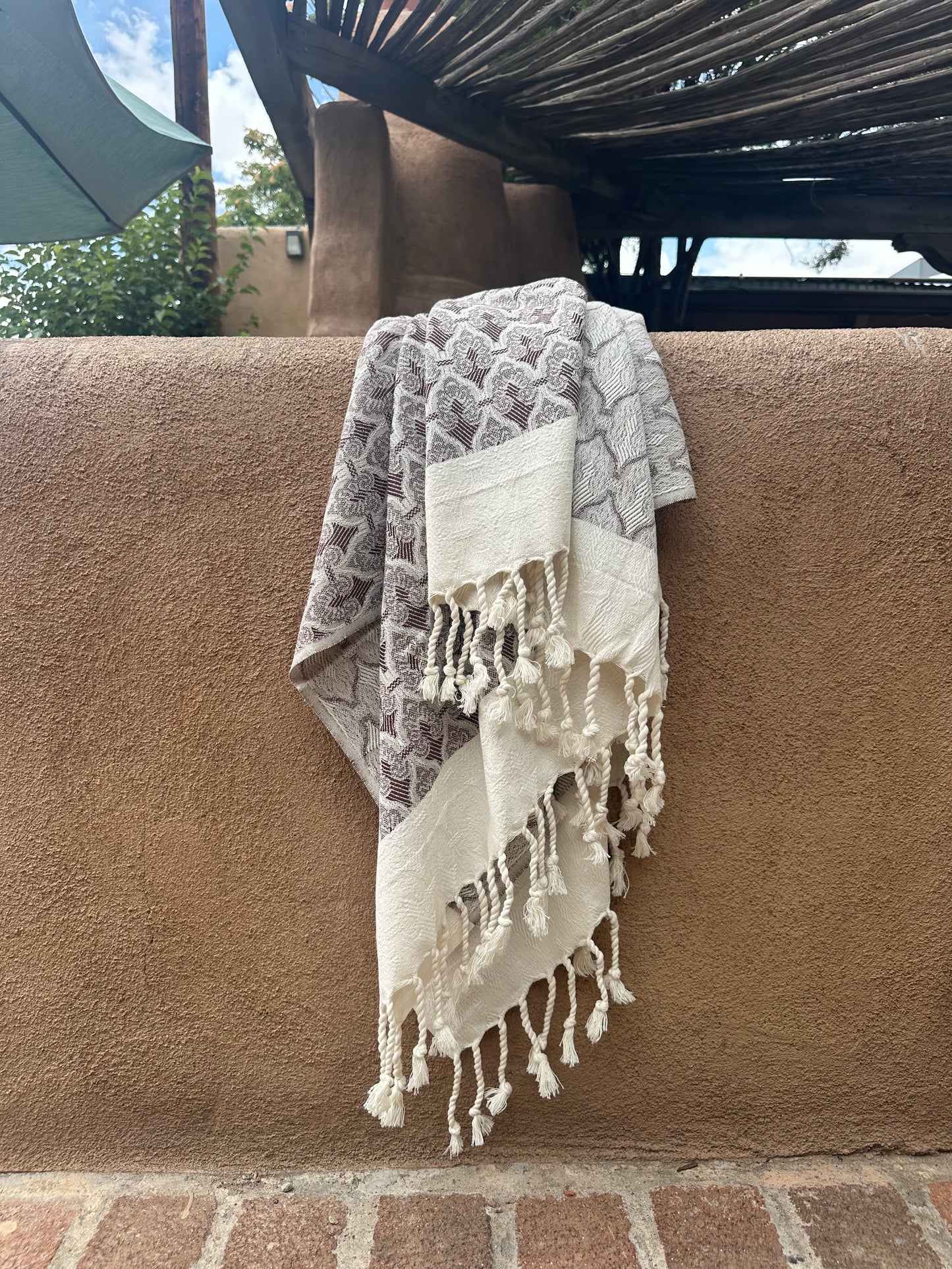 Flat Weave Turkish Towel - Ottoman Pattern