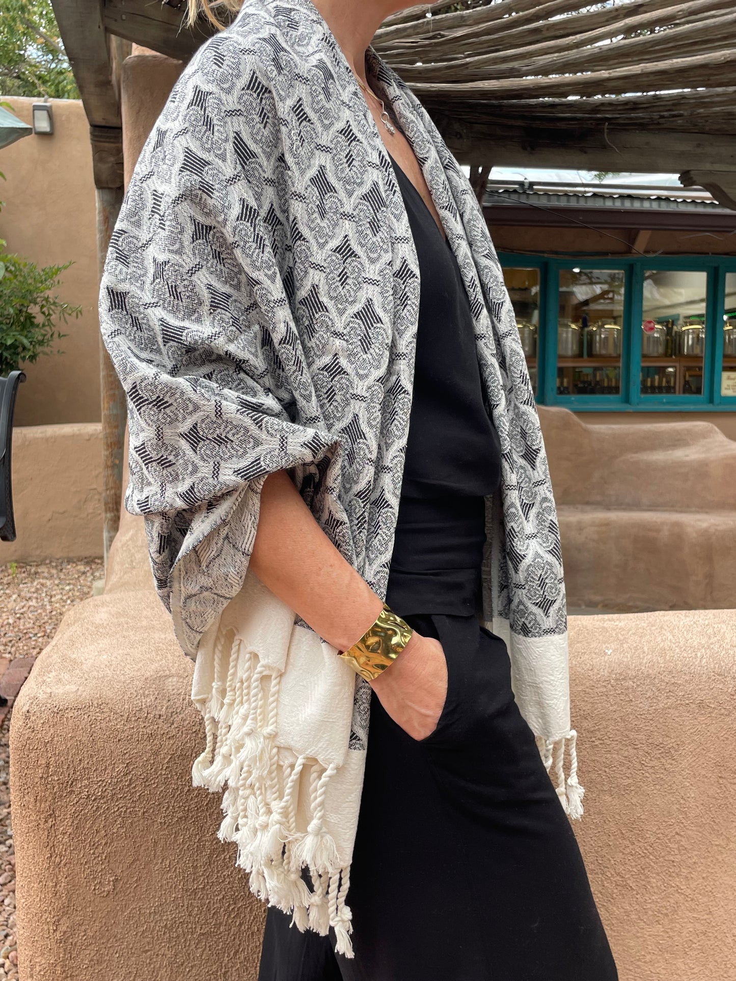 Flat Weave Turkish Towel - Ottoman Pattern
