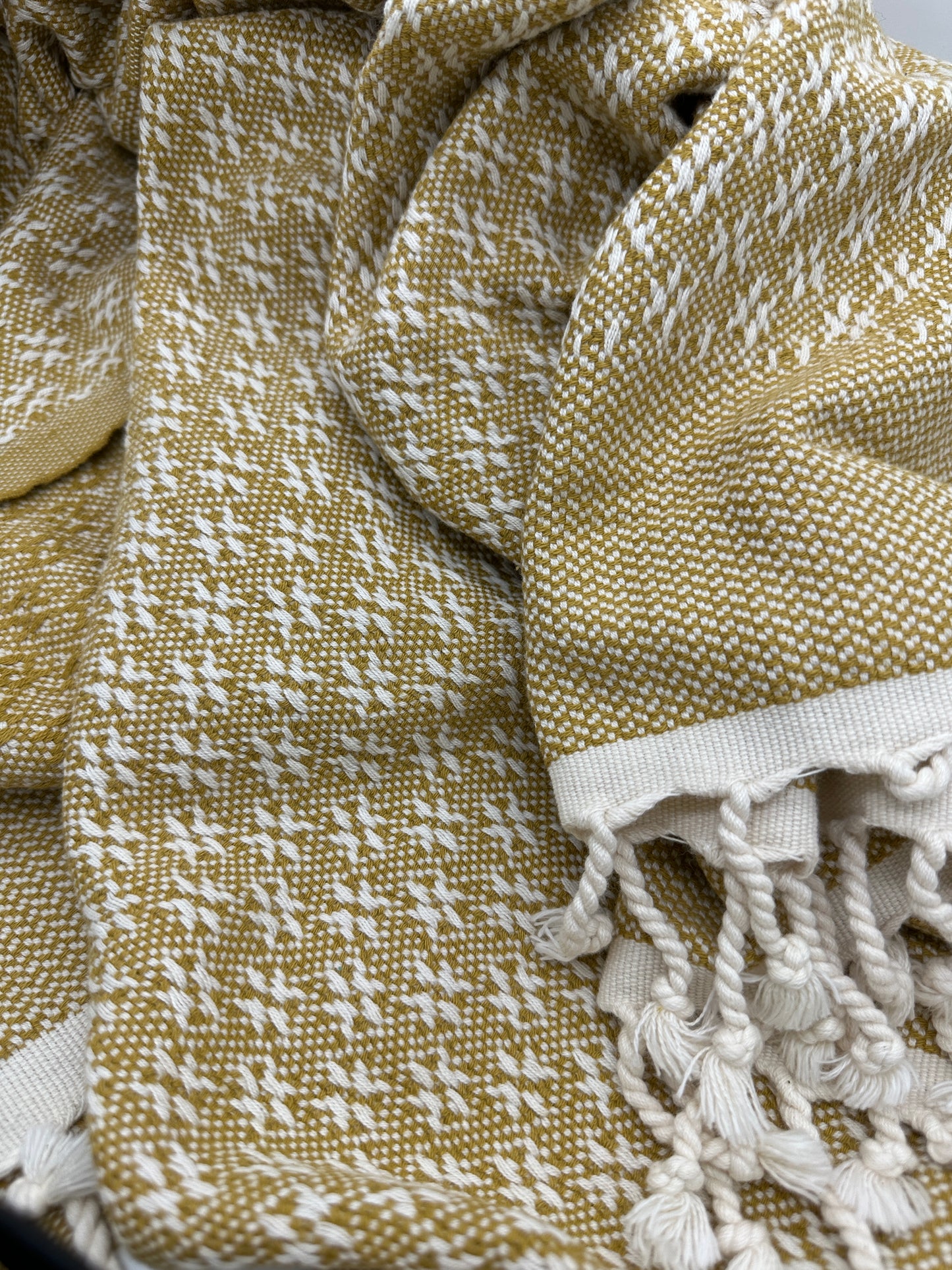 Turkish Towel (Flat Weave): Crystal Pattern