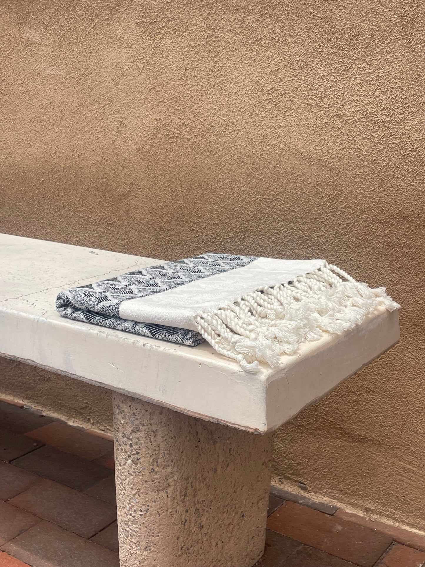 Flat Weave Turkish Towel - Ottoman Pattern