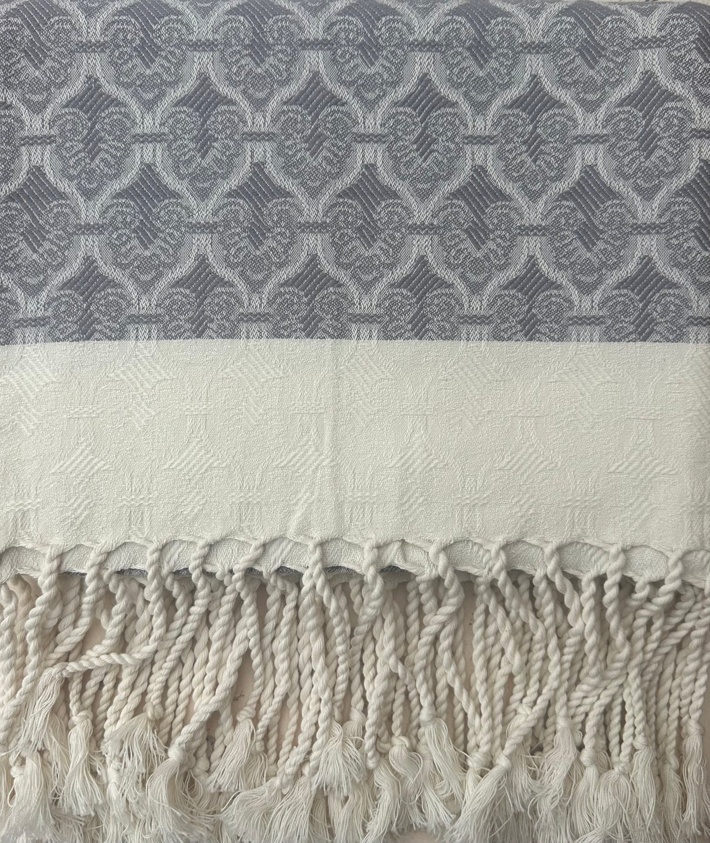 Turkish Body Towel (Flat Weave): Ottoman Pattern