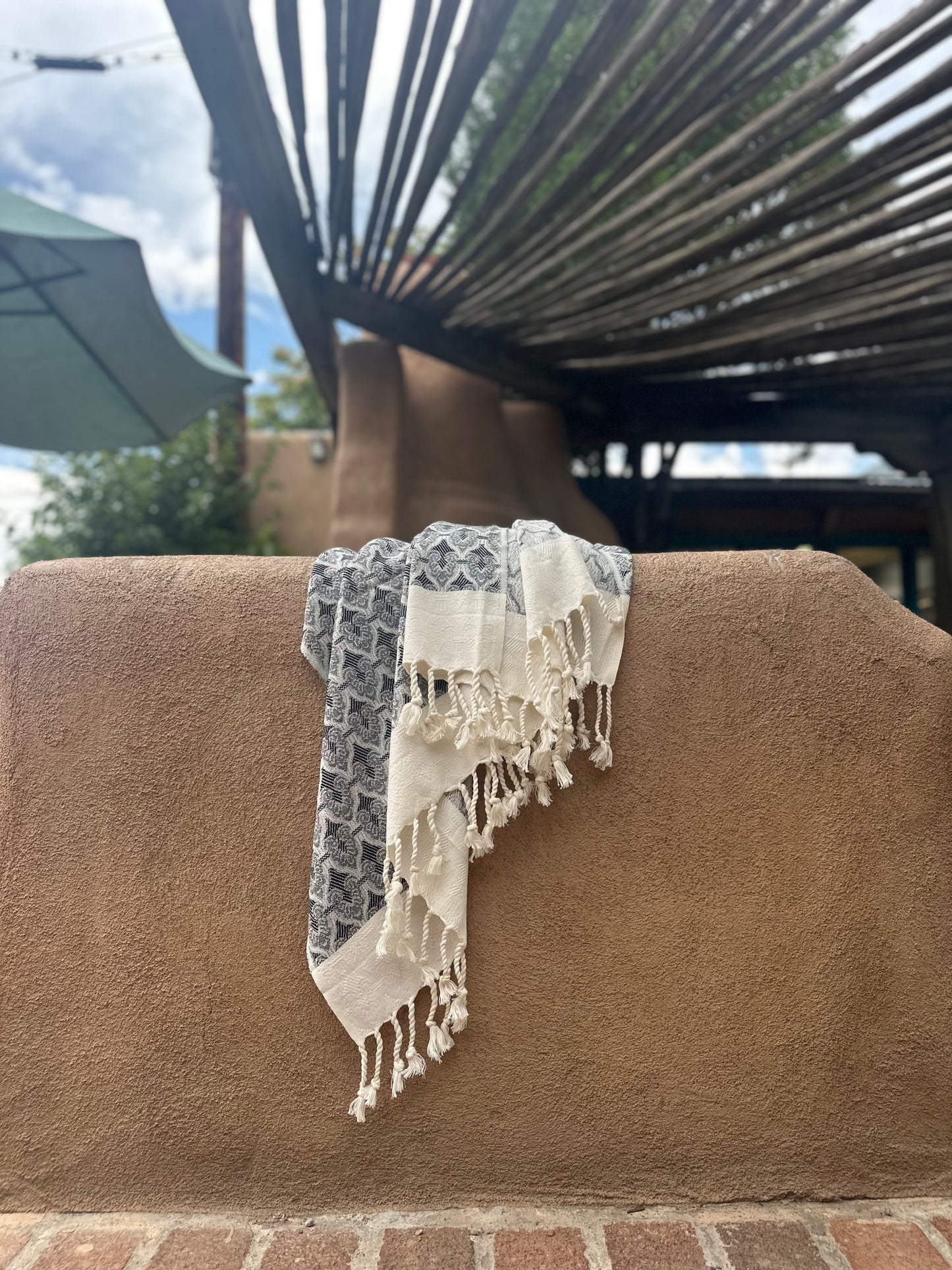 Flat Weave Turkish Towel - Ottoman Pattern