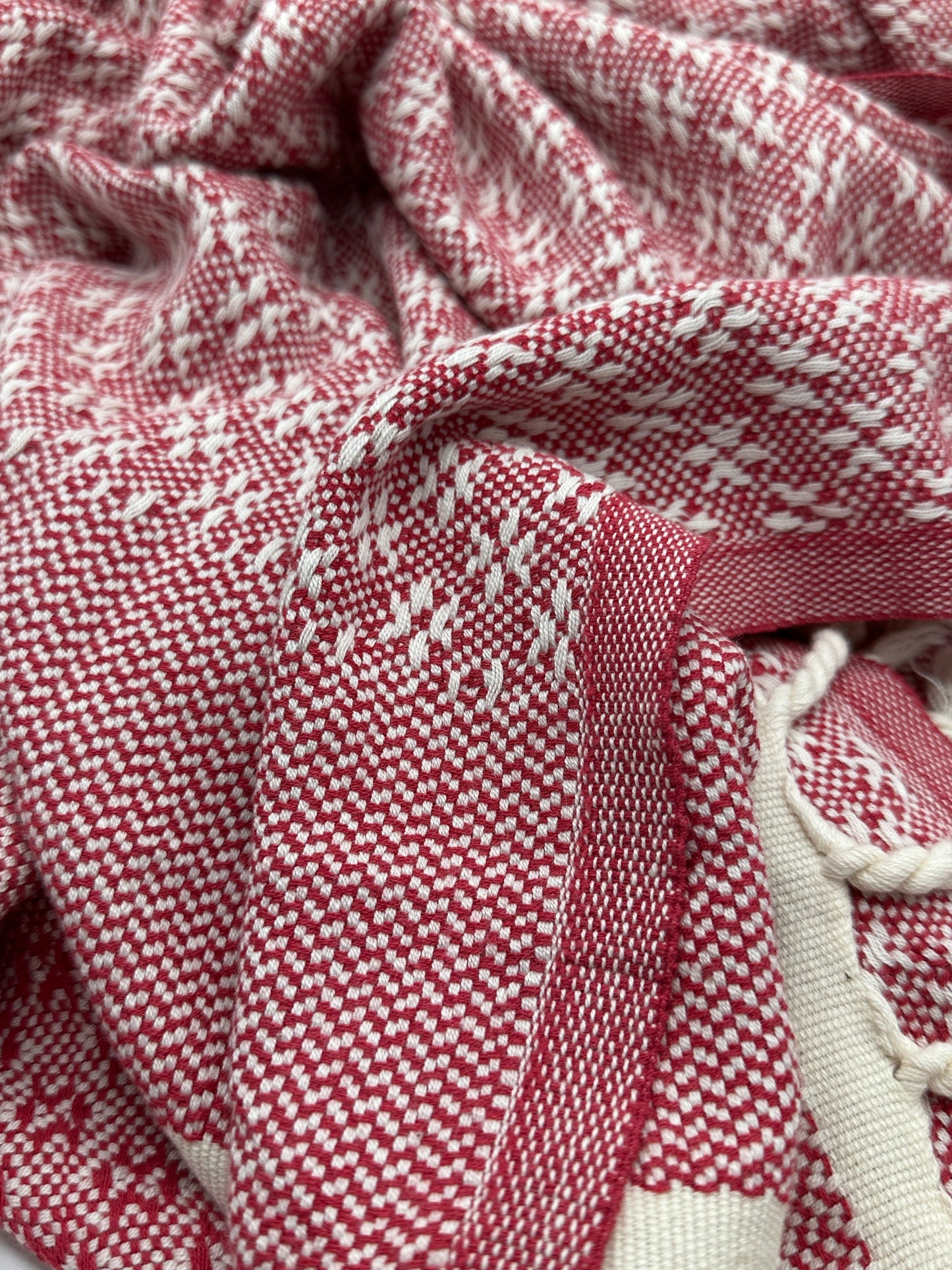 Turkish Towel (Flat Weave): Crystal Pattern