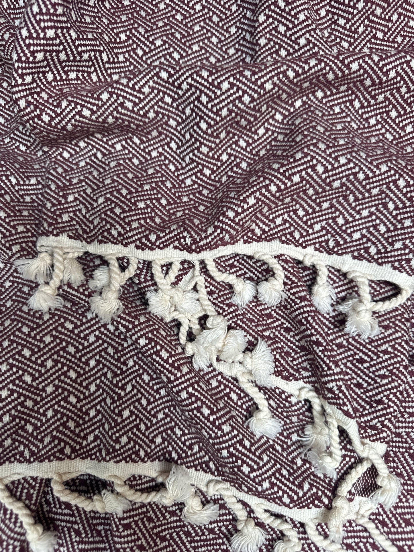 Flat Weave Turkish Towel - Hisar Pattern