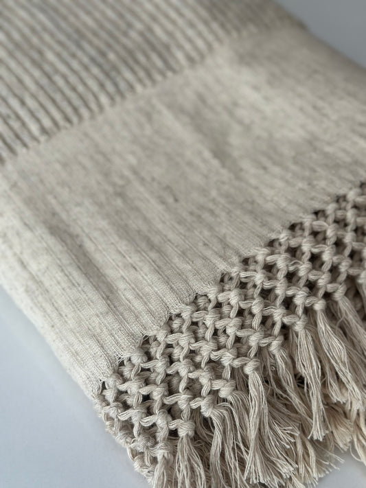 Handwoven Linen Bath Towel