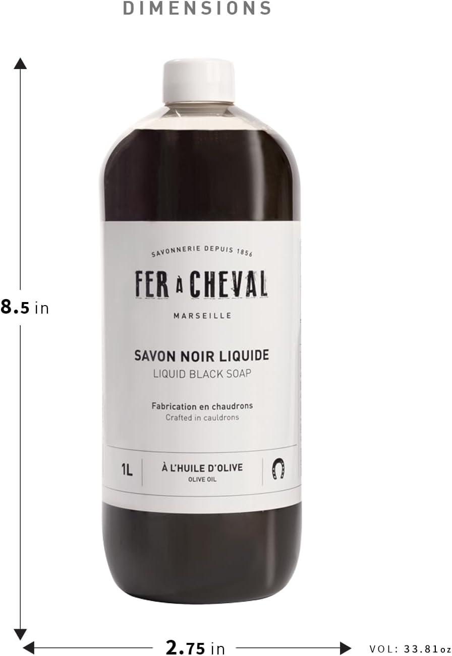Fer À Cheval Liquid Black Soap | For Laundry & Home