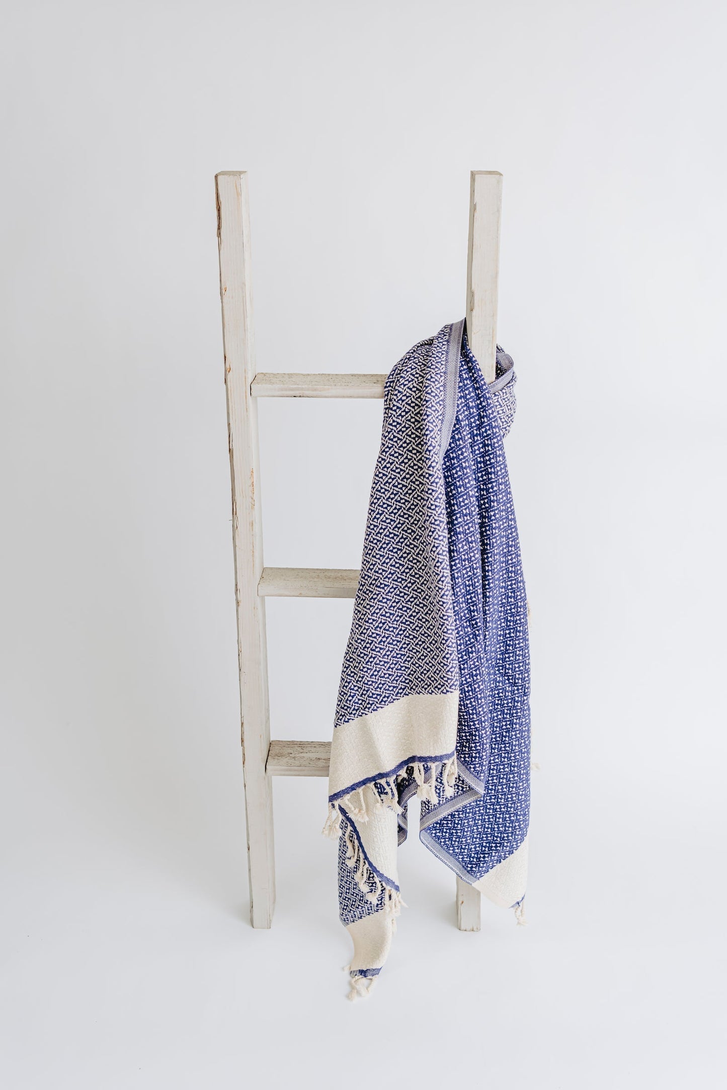 Body Towel (Flat Weave): Butterfly Pattern