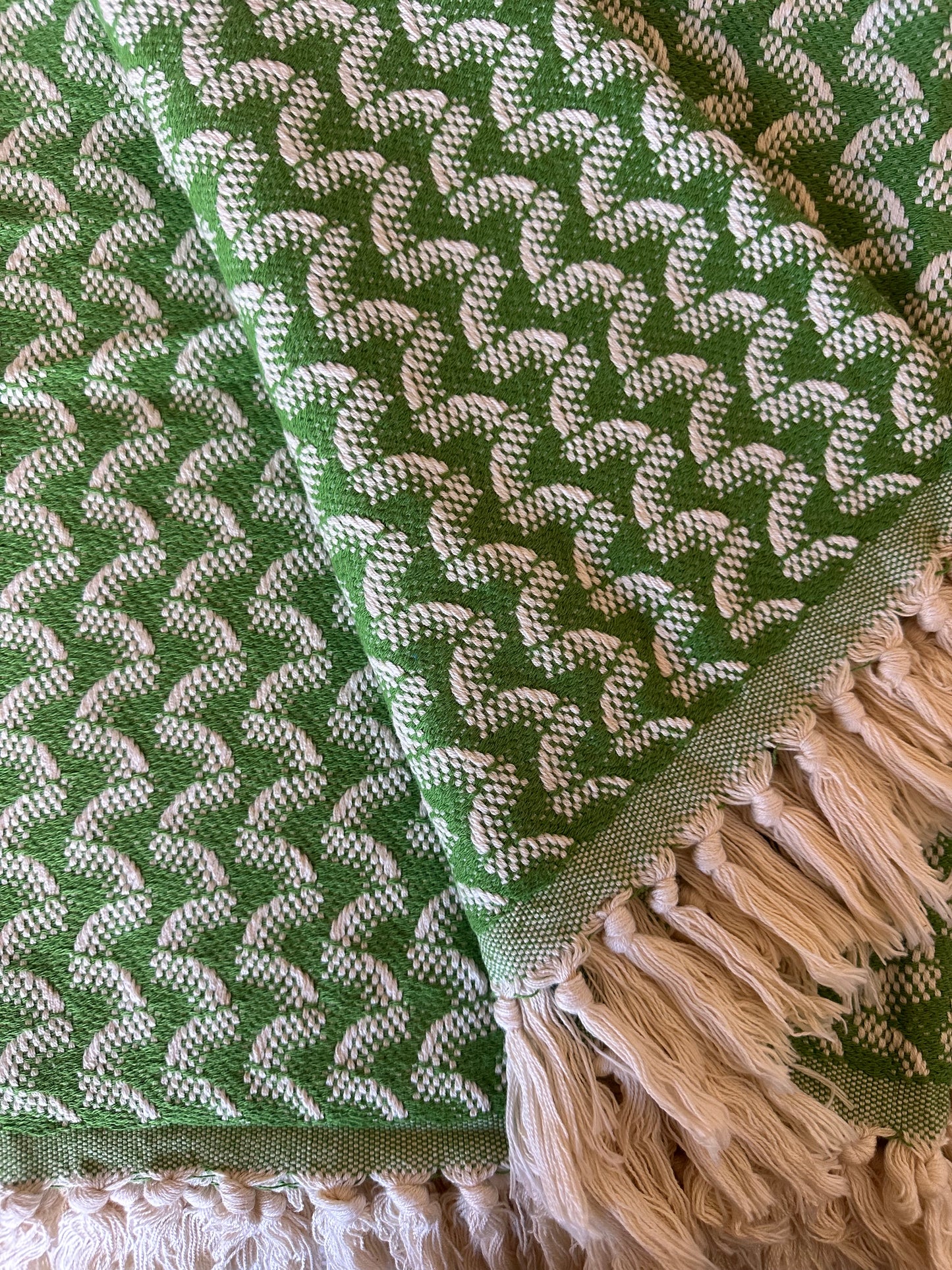 Old-Style Shuttle Loomed Turkish Throw