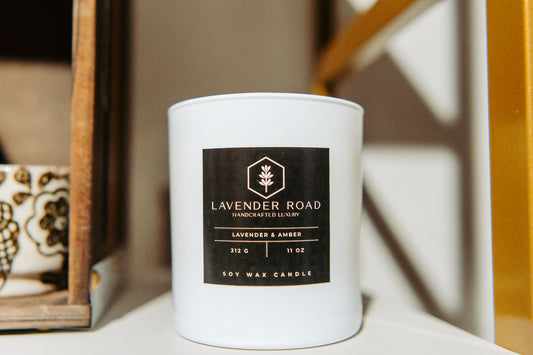 LR Signature Lavender & Amber Soy Candle