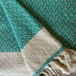 Butterfly Pattern Throw | Flat Weave