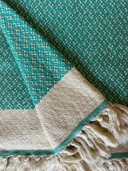 The Turquoise Throw