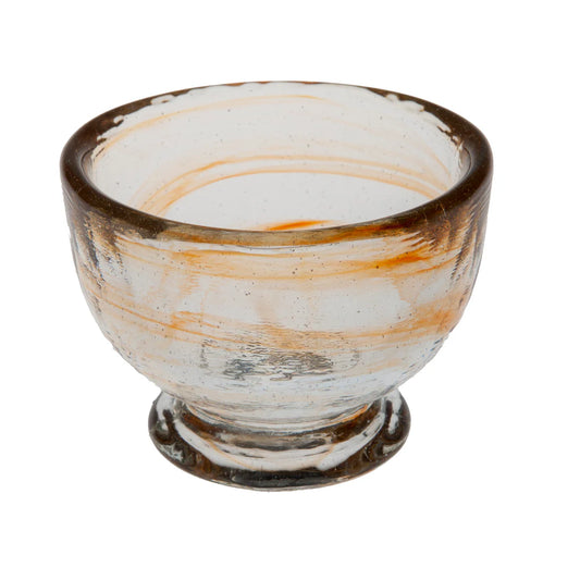 Stoneage Glass Sorbet, Tangerine Alabaster Finish