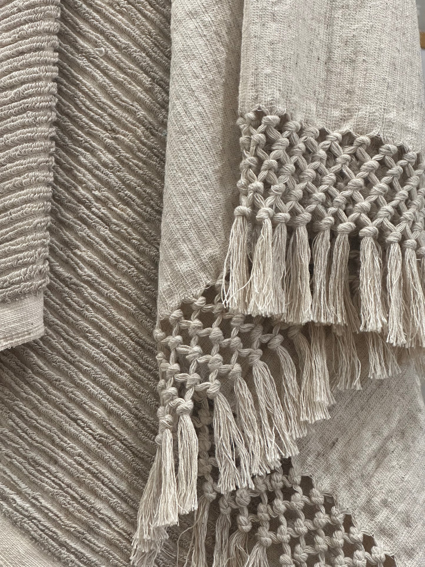 Handwoven Linen Bath Towel