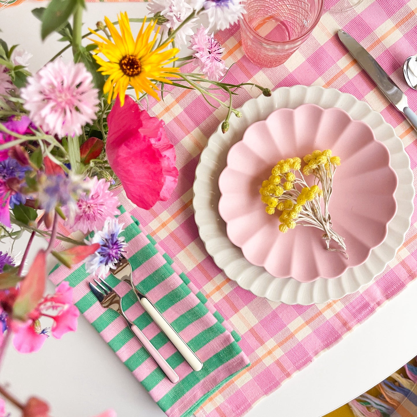 Archive NY Flora Stripe Napkins