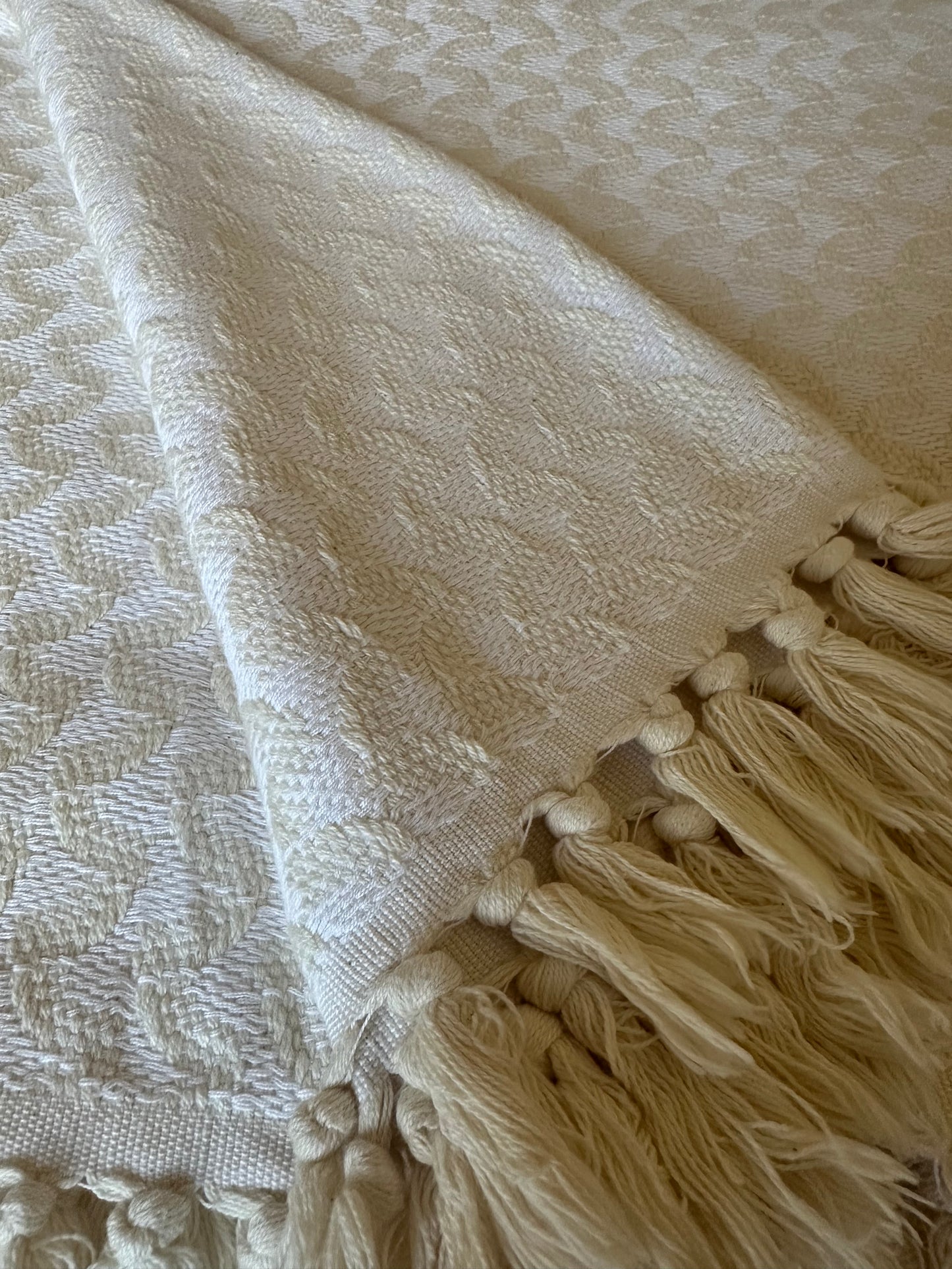 Old-Style Shuttle Loomed Turkish Throw