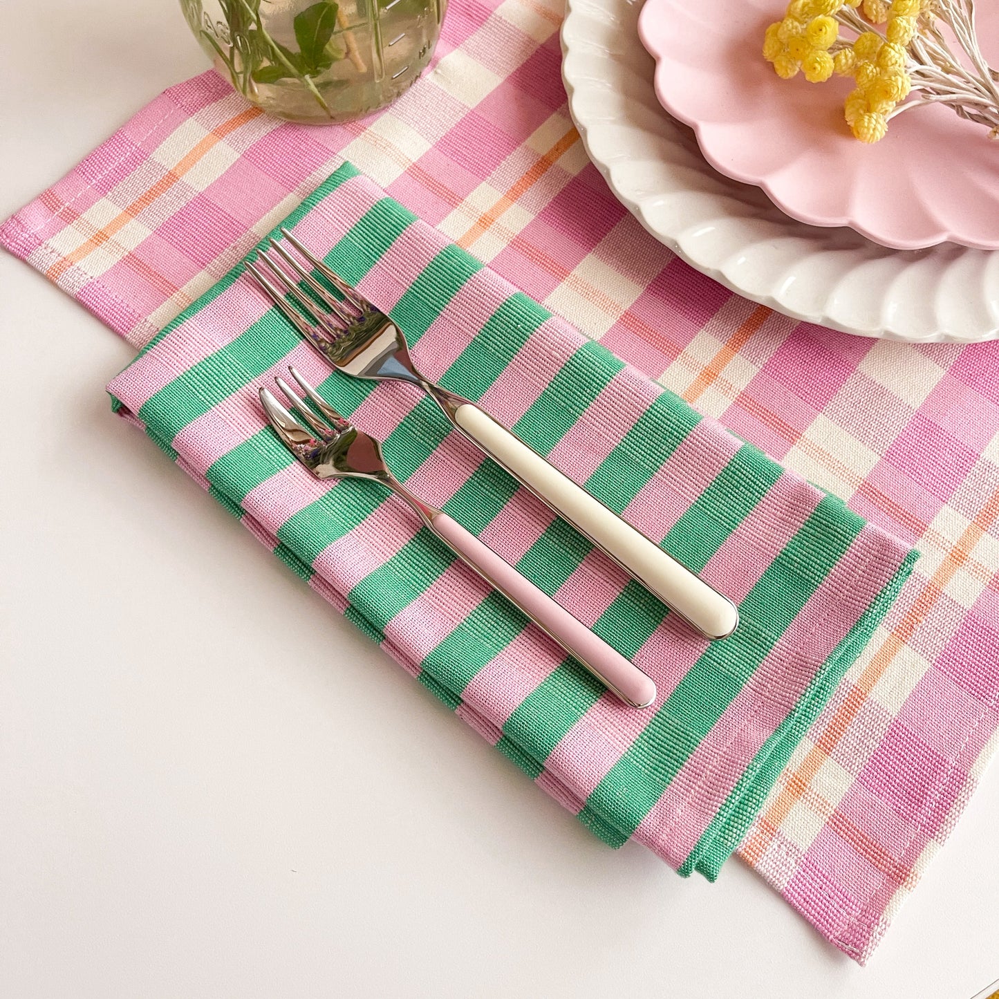 Archive NY Flora Stripe Napkins