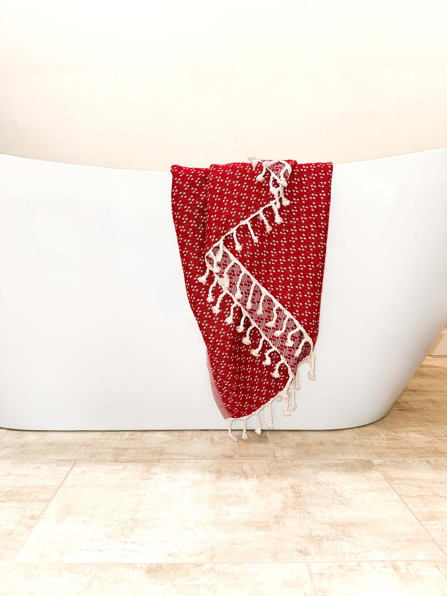 Confetti Pattern | Flat Weave Towel