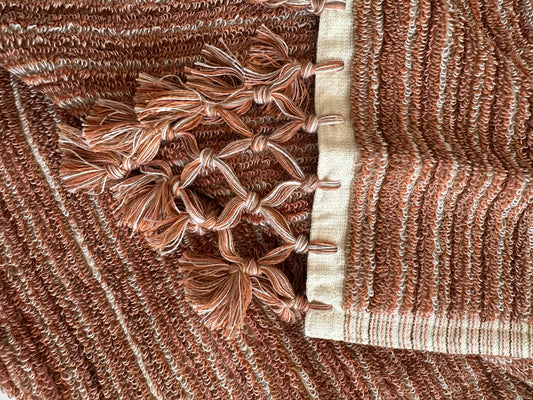 Thick Looped Towel: Small Seamed, Special Tassels